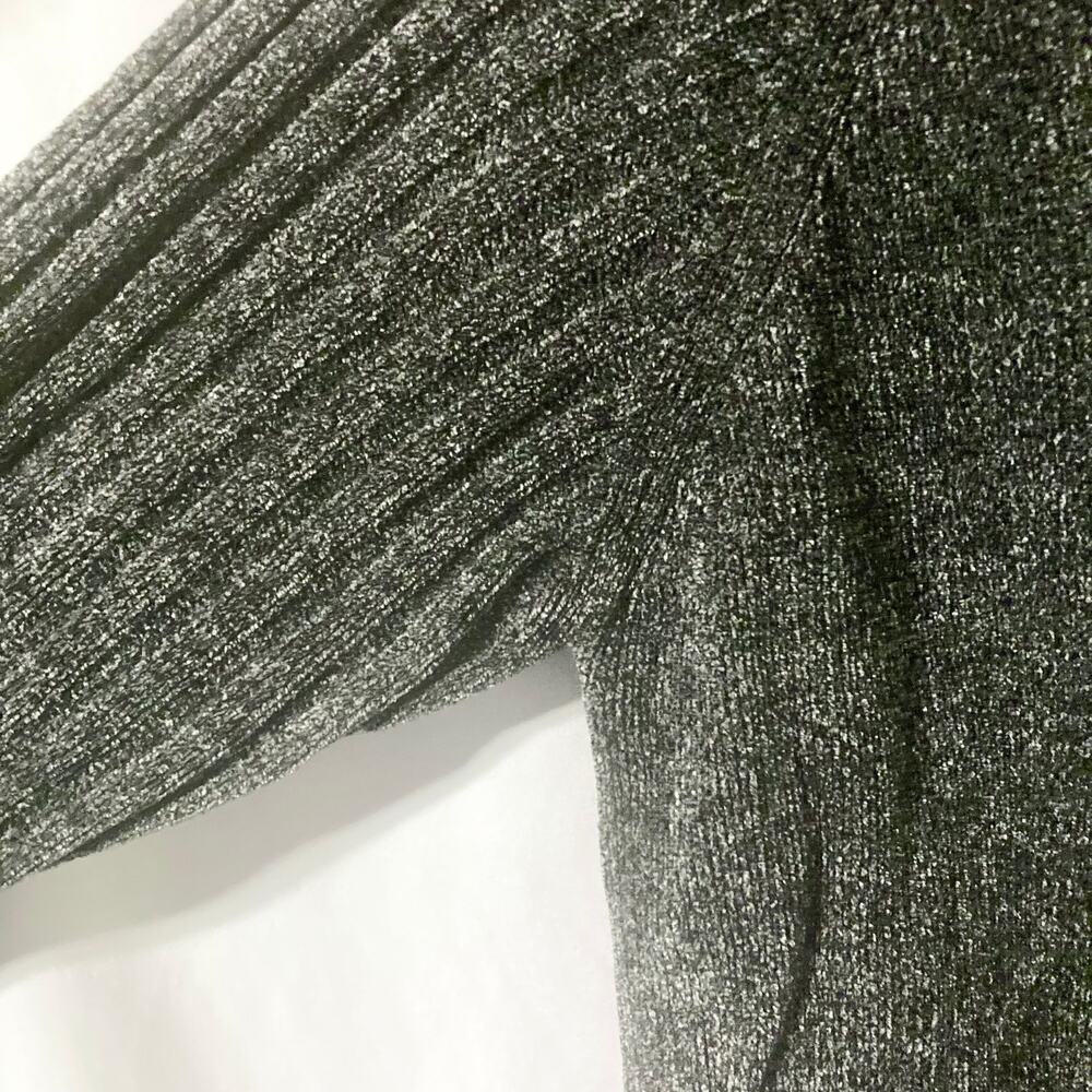 Karen Scott Women's Large Grey Knit Sweater - Picture 6 of 11